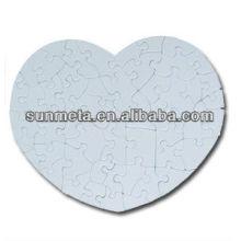 Hot Selling DIY Presente De Fornecedor De China White Sublimation Printable Puzzle Jigsaw